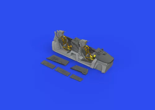 Eduard Accessories F-14A late cockpit for TAMIYA - F-14A késői cockpit – részletező készlet