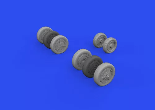 Eduard Accessories SR-71A wheels 1/48 - kerékkészlet