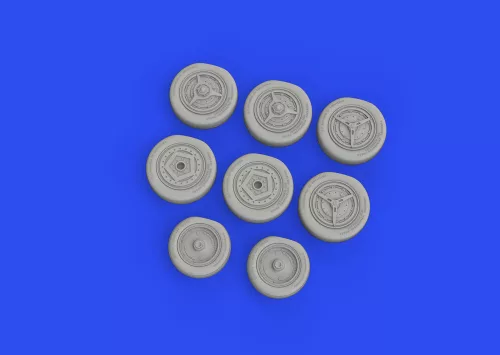 Eduard Accessories SR-71A wheels 1/48 - kerékkészlet