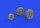 Eduard Accessories Vampire F.3 wheels 1/48 - kerékkészlet