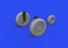 Eduard Accessories F-15A/B wheels 1/48 - kerékkészlet