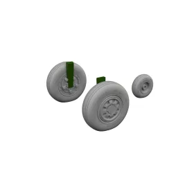Eduard Accessories F-15E/I/K wheels 1/48 - kerékkészlet