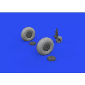 Eduard Accessories Mosquito wheels 1/48 - kerékkészlet