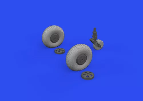 Eduard Accessories Mosquito wheels 1/48 - kerékkészlet