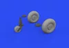 Eduard Accessories Mosquito wheels 1/48 - kerékkészlet