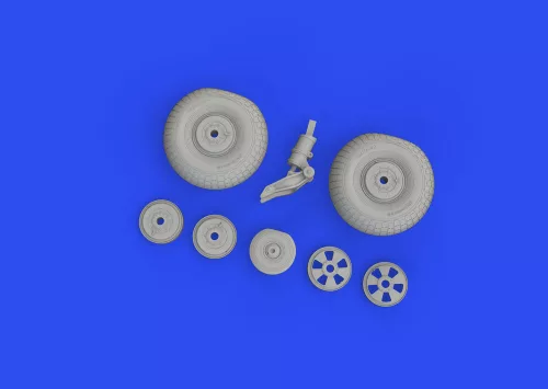 Eduard Accessories Mosquito wheels 1/48 - kerékkészlet