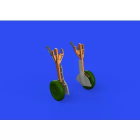   Eduard Accessories F6F undercarriage legs BRONZE 1/48 - futómű-részletező készlet