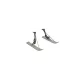 Eduard Accessories Z-126/226 landing gear skis PRINT 1/48 - futóműsílécek – 3D nyomtatott részletező készlet