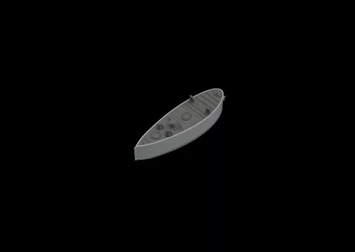 Eduard Accessories F4F 42gal ventral drop tank PRINT for EDUARD - F4F 42gal has alatti póttartály – 3D nyomtatott