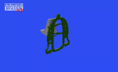 Eduard Accessories A6M3 seat PRINT for EDUARD - 3D nyomtatott ülés