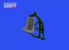 Eduard Accessories A6M3 seat PRINT for EDUARD - 3D nyomtatott ülés