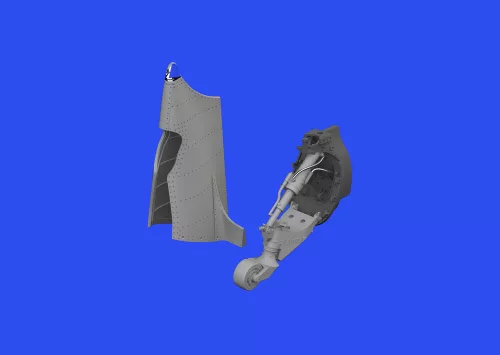 Eduard Accessories A6M3 tailwheel PRINT for EDUARD - farokkerék, 3D nyomtatott