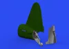 Eduard Accessories A6M3 tailwheel PRINT for EDUARD - farokkerék, 3D nyomtatott