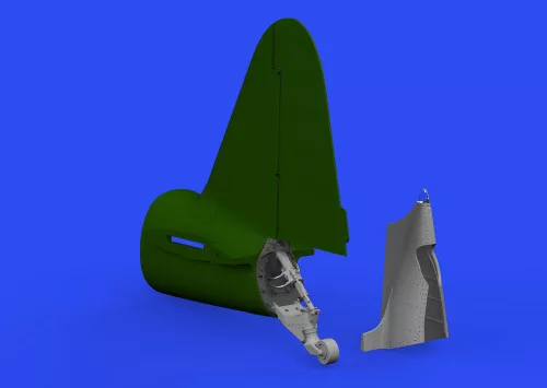 Eduard Accessories A6M3 tailwheel PRINT for EDUARD - farokkerék, 3D nyomtatott