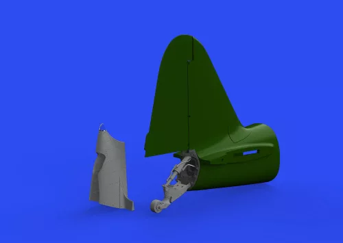 Eduard Accessories A6M3 tailwheel PRINT for EDUARD - farokkerék, 3D nyomtatott