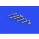 Eduard Accessories P-38J gun barrels PRINT for TAMIYA - 3D nyomtatott fegyvercsövek
