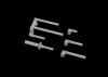 Eduard Accessories P-38J gun barrels PRINT for TAMIYA - 3D nyomtatott fegyvercsövek