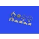 Eduard Accessories F4F-3 engine early PRINT 1/48 for EDUARD - 3D nyomtatott motorkészlet