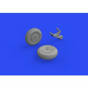 Eduard Accessories A6M3 wheels for EDUARD - kerékkészlet