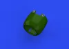 Eduard Accessories A6M3 exhausts PRINT for EDUARD - 3D nyomtatott kipufogócsonkok