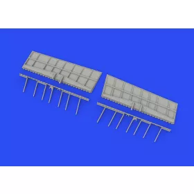   Eduard Accessories A6M3 Type 32 landing flaps PRINT for EDUARD - fékszárnyak