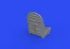 Eduard Accessories P-38J seat PRINT for TAMIYA - 3D nyomtatott ülés