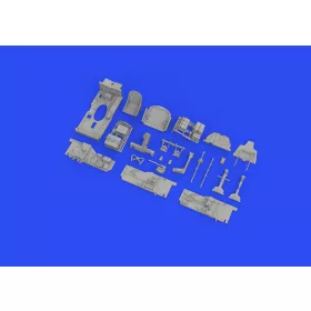   Eduard Accessories P-38J cockpit PRINT for TAMIYA - cockpitkészlet