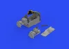 Eduard Accessories P-38J cockpit PRINT for TAMIYA - cockpitkészlet