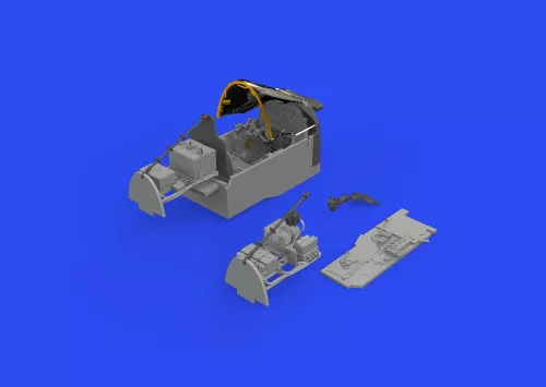 Eduard Accessories P-38J cockpit PRINT for TAMIYA - cockpitkészlet