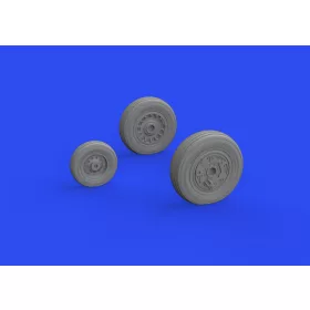   Eduard Accessories Buccaneer S.2C/D wheels for AIRFIX - kerékkészlet