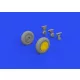 Eduard Accessories F4F-4 wheels late for EDUARD - kerékkészlet