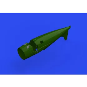   Eduard Accessories F4F-4 exhausts PRINT for EDUARD - 3D nyomtatott kipufogócsonkok