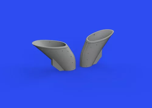 Eduard Accessories F4F-4 exhausts PRINT for EDUARD - 3D nyomtatott kipufogócsonkok