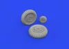 Eduard Accessories Yak-9D wheels for ZVEZDA - kerékkészlet