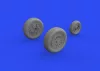 Eduard Accessories F-16A MLU wheels for KINETIC - kerékkészlet