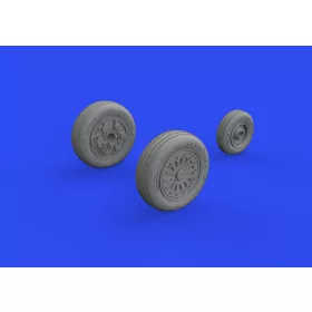   Eduard Accessories F-16A MLU wheels for KINETIC - kerékkészlet