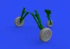 Eduard Accessories F-16A MLU wheels for KINETIC - kerékkészlet