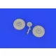 Eduard Accessories Beaufort Mk.I wheels 1/48 for ICM - kerékkészlet