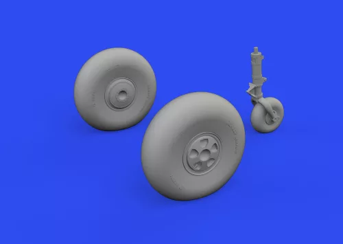 Eduard Accessories Beaufort Mk.I wheels 1/48 for ICM - kerékkészlet