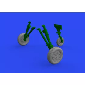   Eduard Accessories F-16C wheels early 1/48 for KINETIC - kerékkészlet