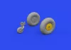 Eduard Accessories Anson Mk.I wheels 1/48 AIRFIX - kerékkészlet