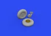 Eduard Accessories Anson Mk.I wheels 1/48 AIRFIX - kerékkészlet