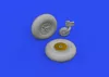 Eduard Accessories Anson Mk.I wheels 1/48 AIRFIX - kerékkészlet