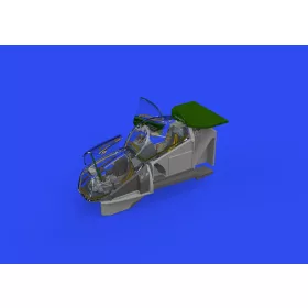   Eduard Accessories Mi-24V cockpit black (Mi-35) PRINT & SPACE 1/48 EDUARD/ZVEZDA - cockpit-feljavító készlet (PRINT & SPACE)
