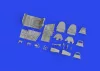 Eduard Accessories Bf 109G-6 cockpit PRINT 1/48 EDUARD - cockpitkészlet
