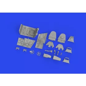   Eduard Accessories Bf 109G-6 cockpit PRINT 1/48 EDUARD - cockpitkészlet