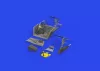 Eduard Accessories Bf 109G-6 cockpit PRINT 1/48 EDUARD - cockpitkészlet