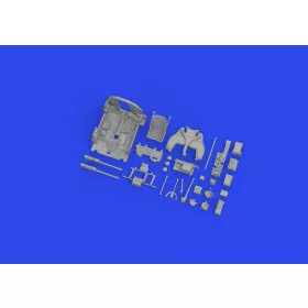   Eduard Accessories A6M2-N Rufe cockpit PRINT 1/48 EDUARD - cockpitkészlet