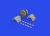 Eduard Accessories A6M2-N Rufe engine complete PRINT 1/48 EDUARD - 3D nyomtatott motorkészlet