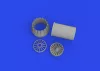 Eduard Accessories F-35A exhaust nozzle PRINT 1/48 TAMIYA - 3D nyomtatott hajtómű-fúvócső